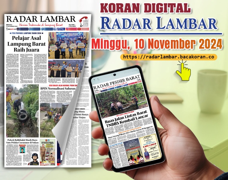 Radar Lambar - Minggu, 10 November 2024