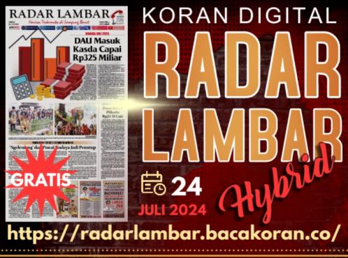 Radar Lambar - Rabu, 24 Juli 2024