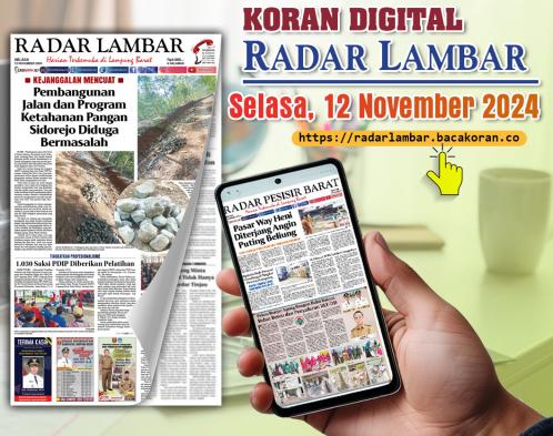 Radar Lambar - Selasa, 12 November 2024