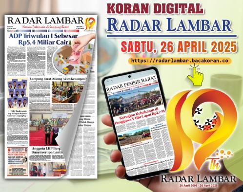 Radar Lambar - Sabtu, 26 April 2025