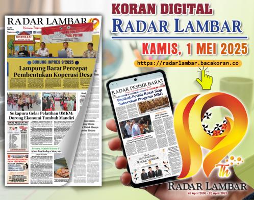 Radar Lambar - Kamis, 1 Mei 2025