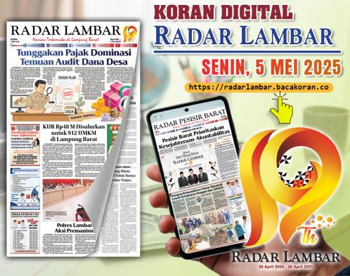 Radar Lambar - Senin, 5 Mei 2025