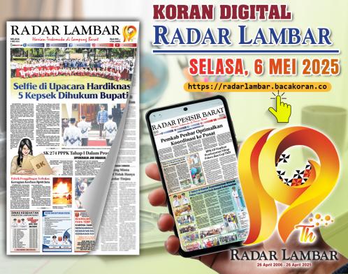 Radar Lambar - Selasa, 6 Mei 2025