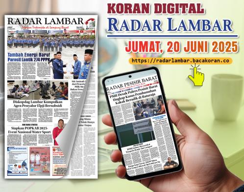 Radar Lambar - Jumat, 20 Juni 2025
