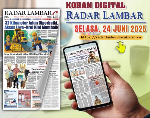 Radar Lambar - Selasa, 24 Juni 2025