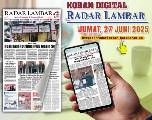 Radar Lambar - Jumat, 27 Juni 2025
