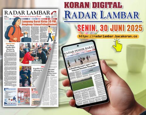 Radar Lambar - Senin, 30 Juni 2025