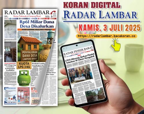 Radar Lambar - Kamis, 3 Juli 2025