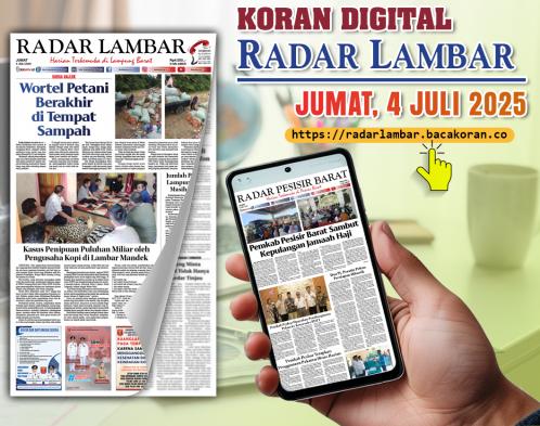 Radar Lambar - Jumat, 4 Juli 2025