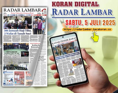 Radar Lambar - Sabtu, 5 Juli 2025