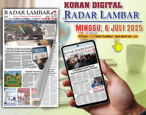 Radar Lambar - Edisi Minggu, 6 Juli 2025