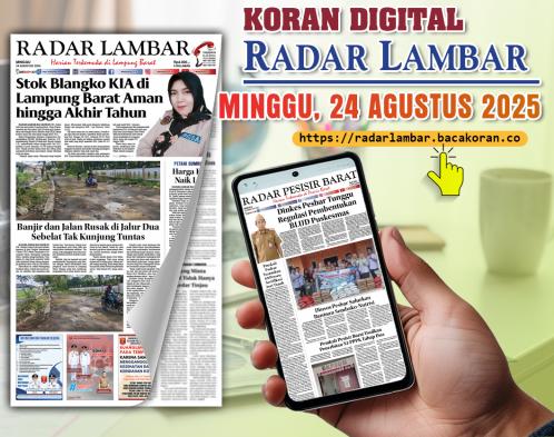 Radar Lambar - Edisi Minggu, 24 Agustus 2025