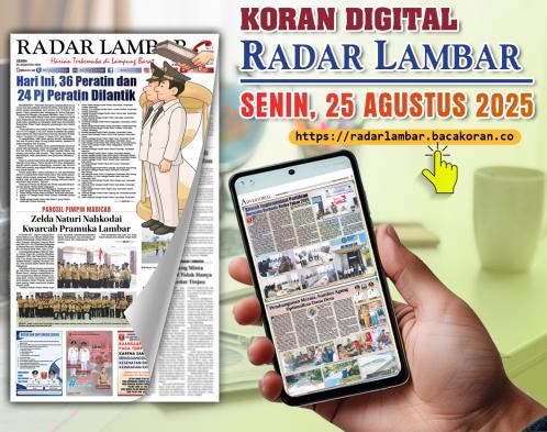 Radar Lambar - Senin, 25 Agustus 2025