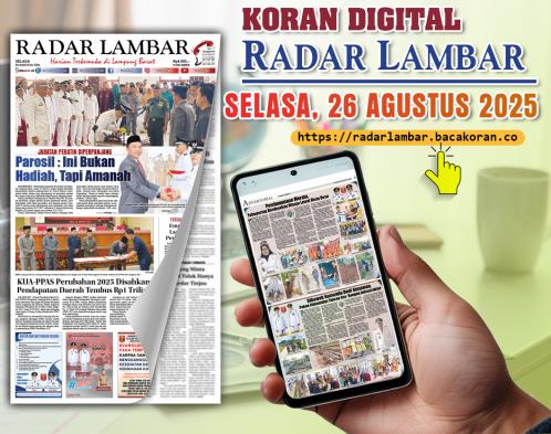 Radar Lambar - Selasa, 26 Agustus 2025