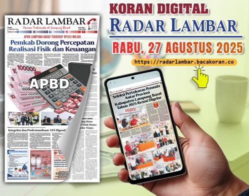 Radar Lambar - Rabu, 27 Agustus 2025