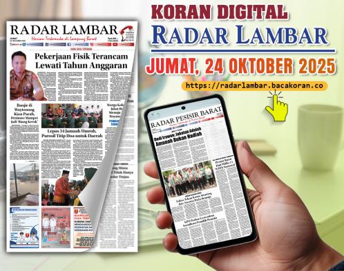 Radar Lambar - Jumat, 24 Oktober 2025