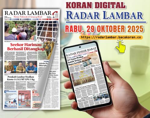 Radar Lambar - Rabu, 29 Oktober 2025
