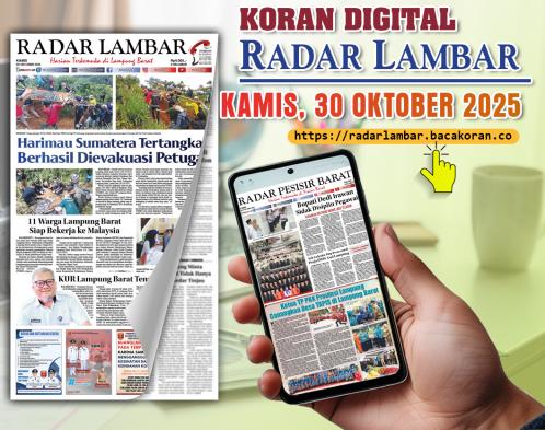 Radar Lambar - Kamis, 30 Oktober 2025