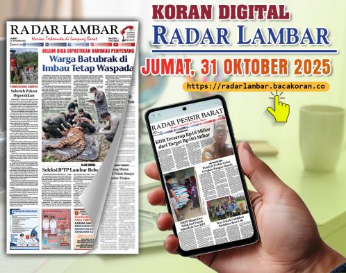 Radar Lambar - Jumat, 31 Oktober 2025