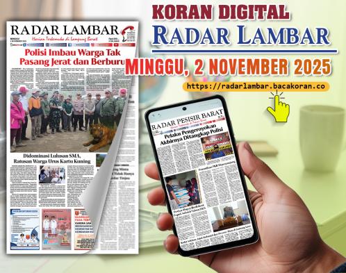 Radar Lambar - Edisi Minggu, 2 November 2025