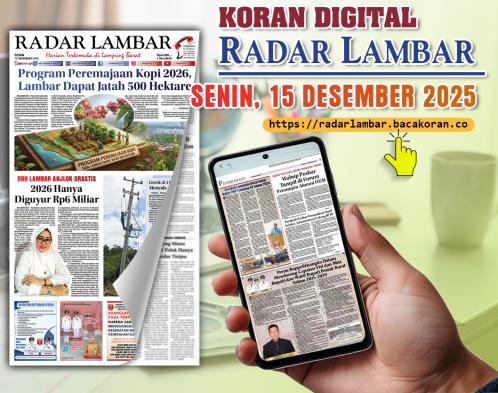 Radar Lambar - Senin, 15 Desember 2025