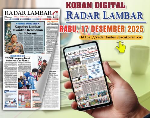 Radar Lambar - Rabu, 17 Desember 2025