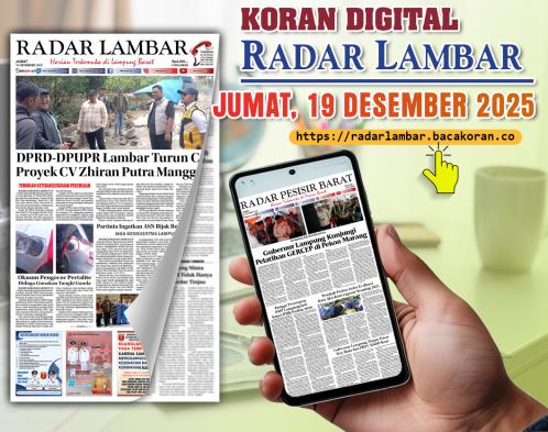 Radar Lambar - Jumat, 19 Desember 2025
