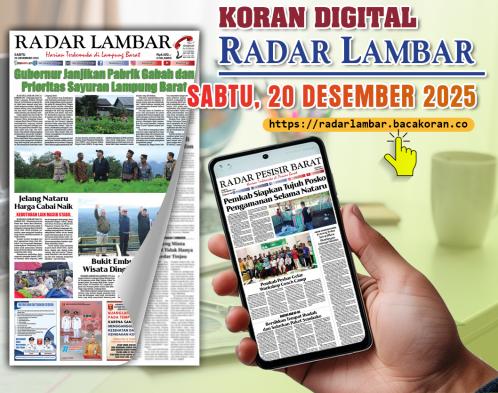 Radar Lambar - Sabtu, 20 Desember 2025