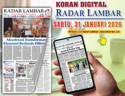 Radar Lambar - Sabtu, 31 Januari 2026