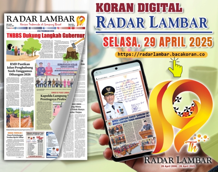 Radar Lambar - Selasa, 29 April 2025