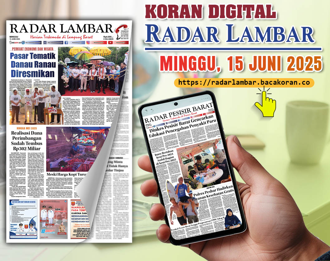 Radar Lambar - Edisi Minggu, 15 Juni 2025