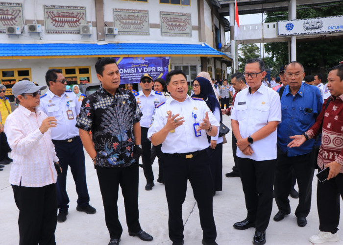 Sekdaprov Lampung Dampingi Kunjungan Kerja Spesifik Komisi V DPR RI