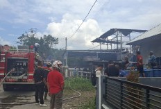 Api Berhasil Dipadamkan, 3 Mobil Damkar Dikerahkan Dibantu Armada Penjual Air Keliling