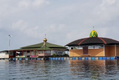 Masjid Apung Al-Aminah Lampung Merupakan Satu-Satunya Masjid Terapung di Sumatera