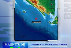 Gempa Bumi Guncang Pesisir Barat, Getaran Kuat Terasa hingga Lampung Barat