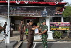 IMPLEMENTASI PERPRES 66/2025, Personel TNI Mulai Bertugas di Kejari 