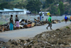 Kerusuhan Yalimo Papua: 2 Tewas, Puluhan Rumah dan Kios Hangus Terbakar