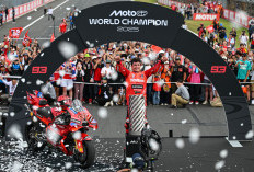Bagnaia Menang Sprint dan Balapan, Marquez Juara Dunia MotoGP Jepang 2025
