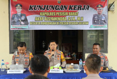 Kapolres Kunjungi Polsek Pesisir Selatan