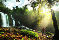 Pesona Curug Jenggala,  Keindahan Air Terjun Tiga Aliran