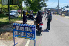 Diberi Sanksi dan Teguran, 721 Pelanggar Terjaring Operasi Zebra di Lampung Barat