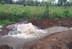 Pipa Transmisi Perumda  Limau Kunci Kembali Bocor 