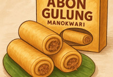 Abon Gulung Manokwari, Cita Rasa Papua yang  Membekas di Lidah