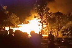 Rumah Panggung Ludes Terbakar,  Kerugian Capai Puluhan Juta 