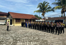 Maksimalkan Pengamanan Pilkada, Polres Pesisir Barat Dapat Tambahan Personel BKO Polda Lampung