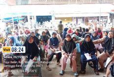 Penyaluran BLT Kesra di Pos  Pajarbulan Berjalan Lancar