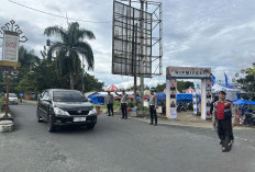 Satlantas Kawal Mobilitas Warga   di Pasar Takjil dan Area Ngabuburit