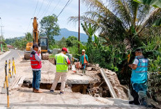 Nyaris Amblas, BPJN Ganti ‘Box Culvert’ di Jalan Nasional