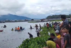 Pria 61 Tahun Tenggelam Saat Mencari Ikan di Danau Ranau, BPBD dan Warga Masih Lakukan Pencarian