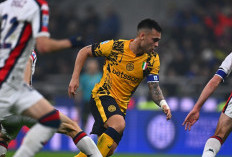    Inter Milan Kalahkan Genoa, Puncaki Klasemen Serie A Berkat Gol Lautaro  